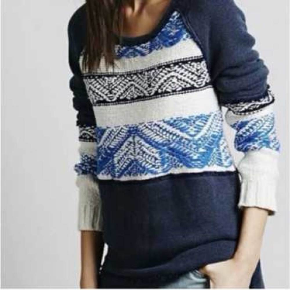 Free People Snow Angel Pullover Knit Sweater